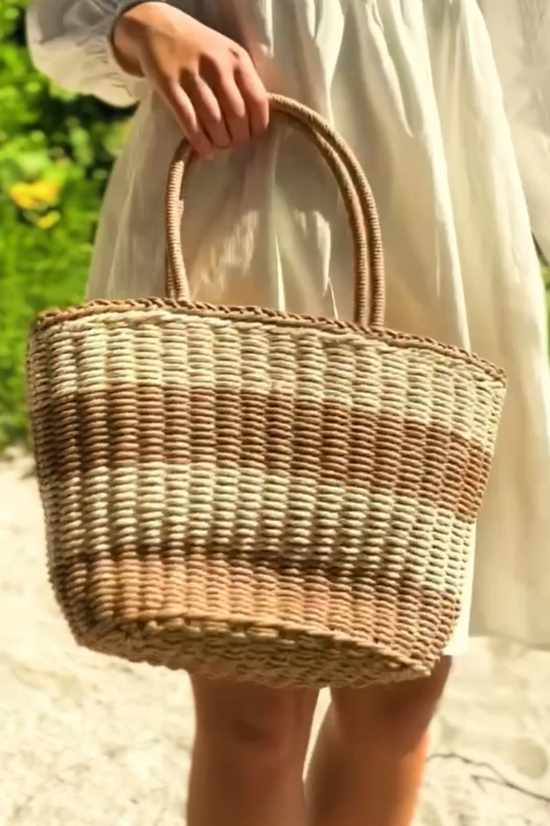 Ginny woven straw bag